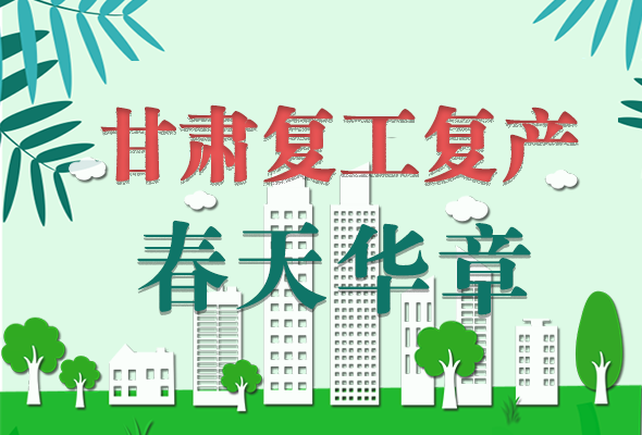 圖解|看！甘肅復工復產的“加速度”