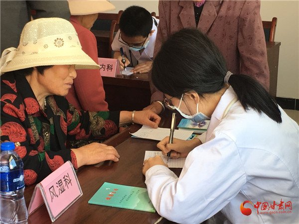 共青團(tuán)蘭州市委開(kāi)展“志愿扶貧·醫(yī)療入戶(hù)”幫扶困境青少年家庭義診活動(dòng)