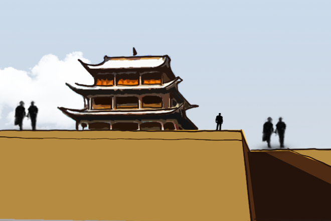 【直擊嘉峪關變遷】手繪長圖丨嘉峪關城648歲了！帶你漫游關城保護記