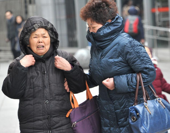 寒潮來襲，心腦血管疾病老年患者增加