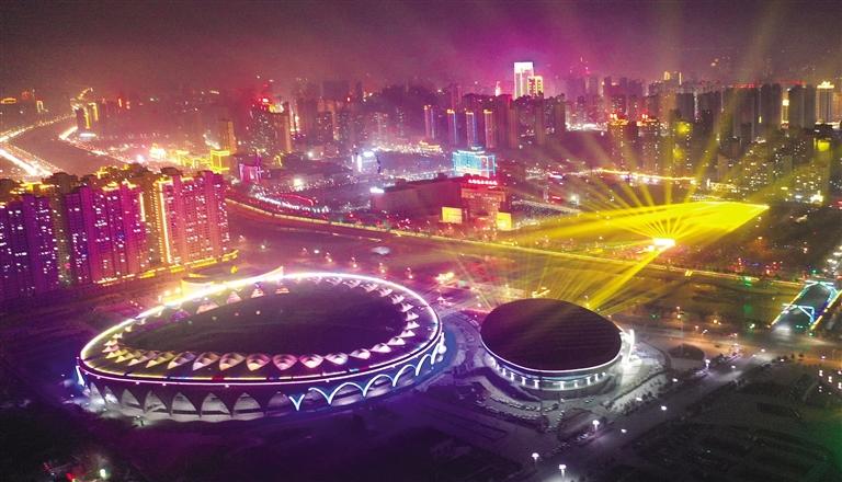 臨夏市加大城市綠化、亮化、美化、花化力度