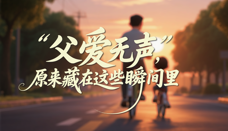 AI視頻|父愛(ài)無(wú)聲，原來(lái)藏在這些瞬間里