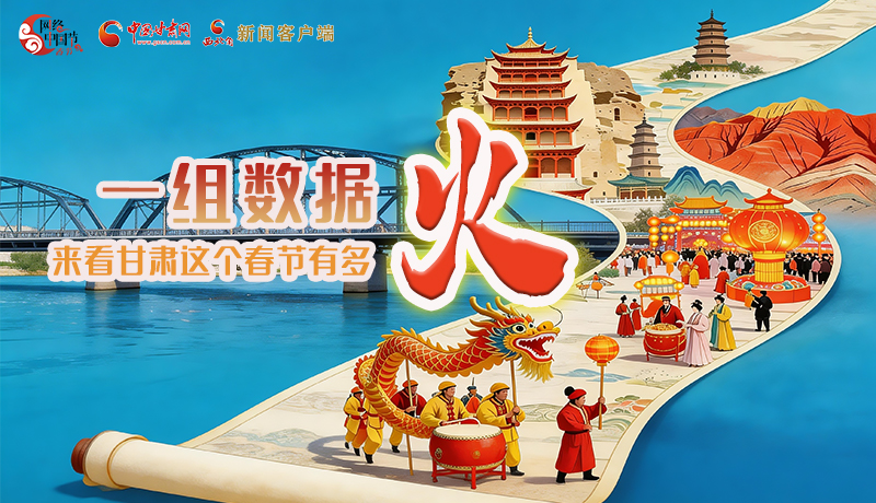 海報｜一組數(shù)據(jù)，來看甘肅這個春節(jié)有多火