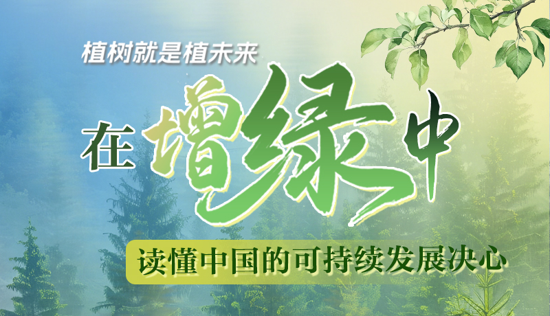 【理響中國 話隴點睛】植樹就是植未來，在增綠中讀懂中國的可持續(xù)發(fā)展決心