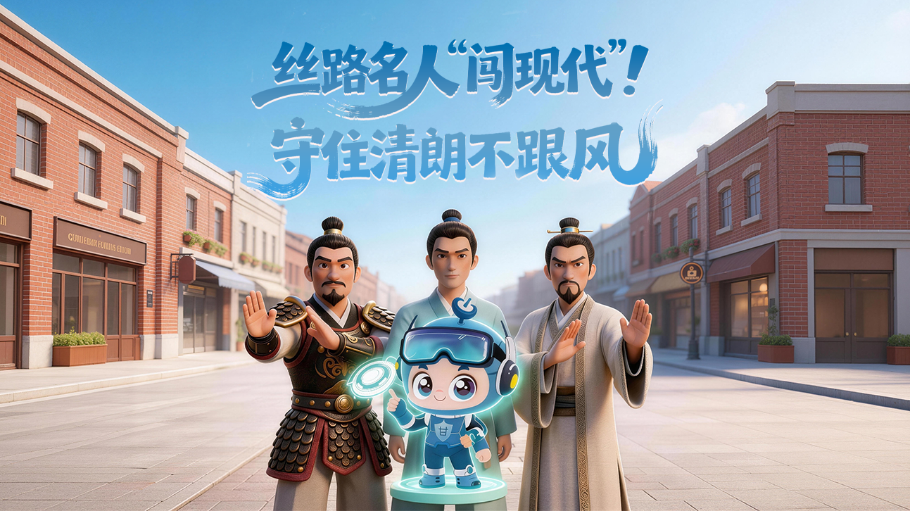 AI短視頻|絲路名人“闖現(xiàn)代”！守住清朗不跟風